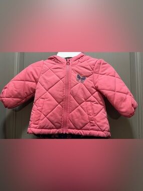 London Fog Size 12 Months Pink Polyester Jacket EUC